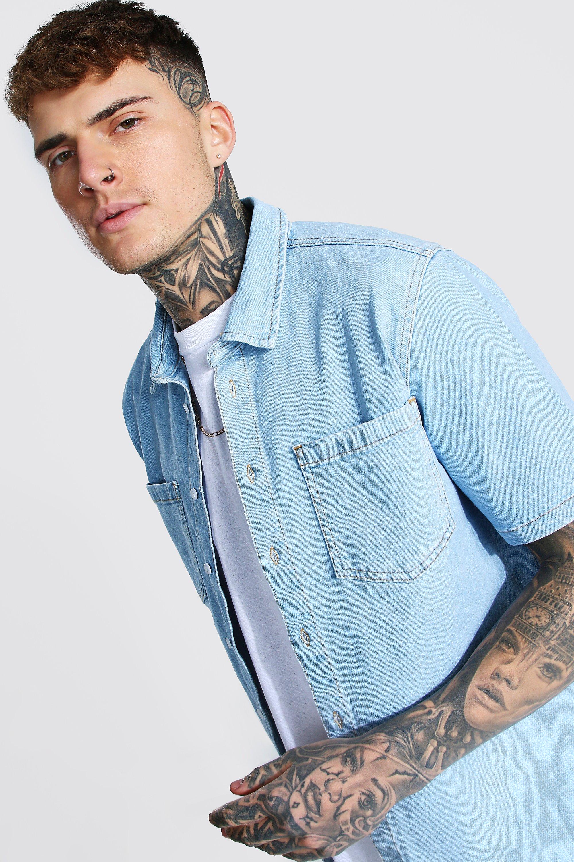 Stretch discount shirts mannen